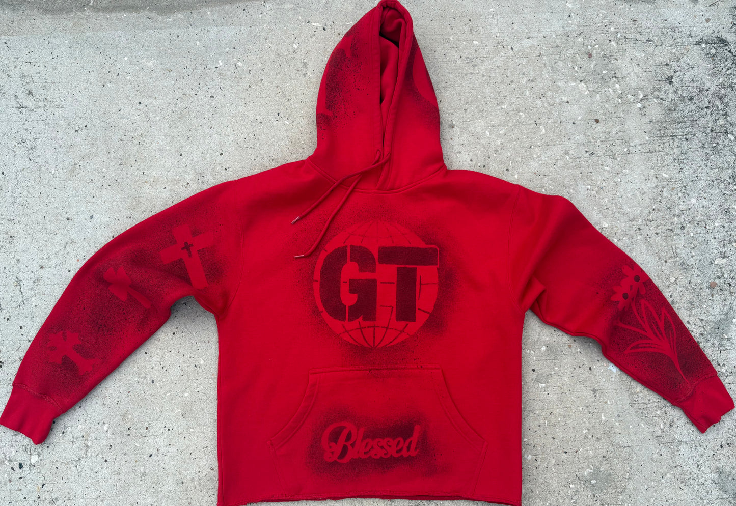 Global Tyrants Hoodie - Global Red